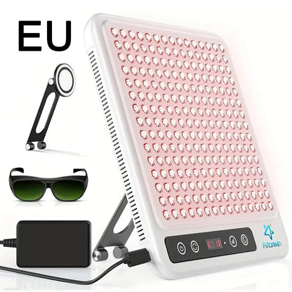 Astarexin Red Light Therapy Panel Device LED Facial Anti-inflammatory Skin Care Light 660nm850nm Lamp for Anti-Aging Pain Relief