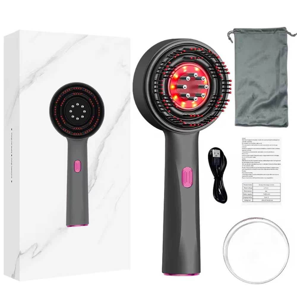 Scalp Massage Comb with Red Light Therapy – view 6