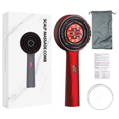 Scalp Massage Comb with Red Light Therapy – view 2